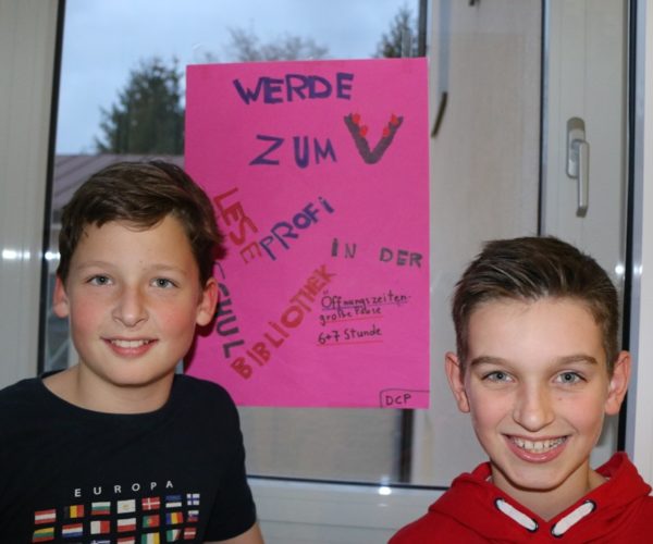 11_Werbung für die Schulbibliothek