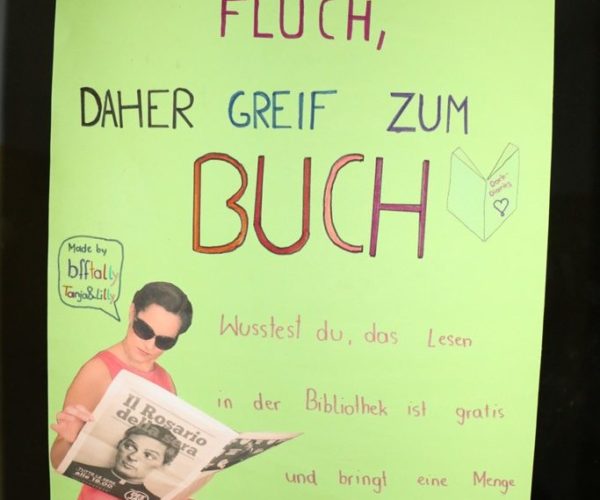 12_Werbung für die Schulbibliothek