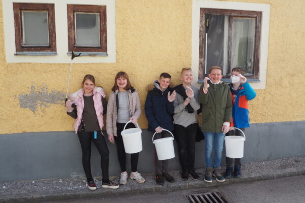 Frühjahrsputz und Umweltschutz im Tagesheim